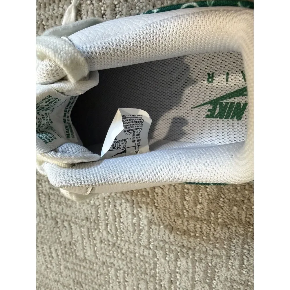 Nike AF1 With Green Bandana Pattern